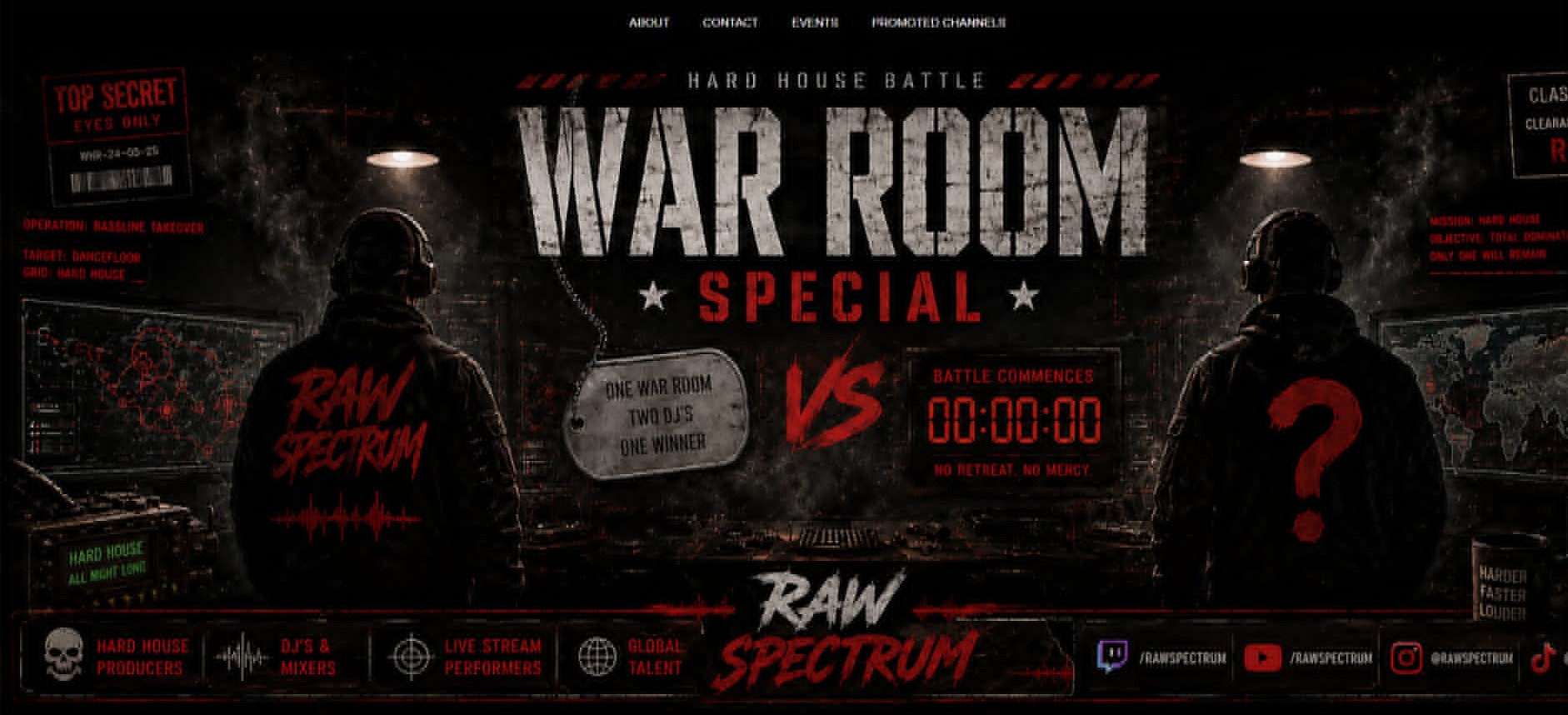 The Hardhouse War Room promo